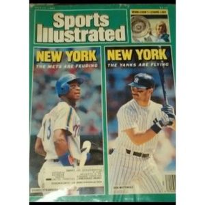 ⚾Sports Illustrated 1987The New Mets York Yankees